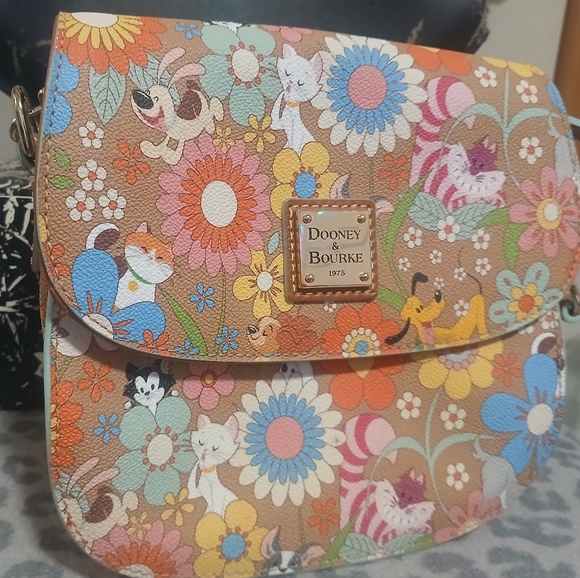 Dooney & Bourke Handbags - Dooney & Bourke Multicolor Floral Crossbody Bag